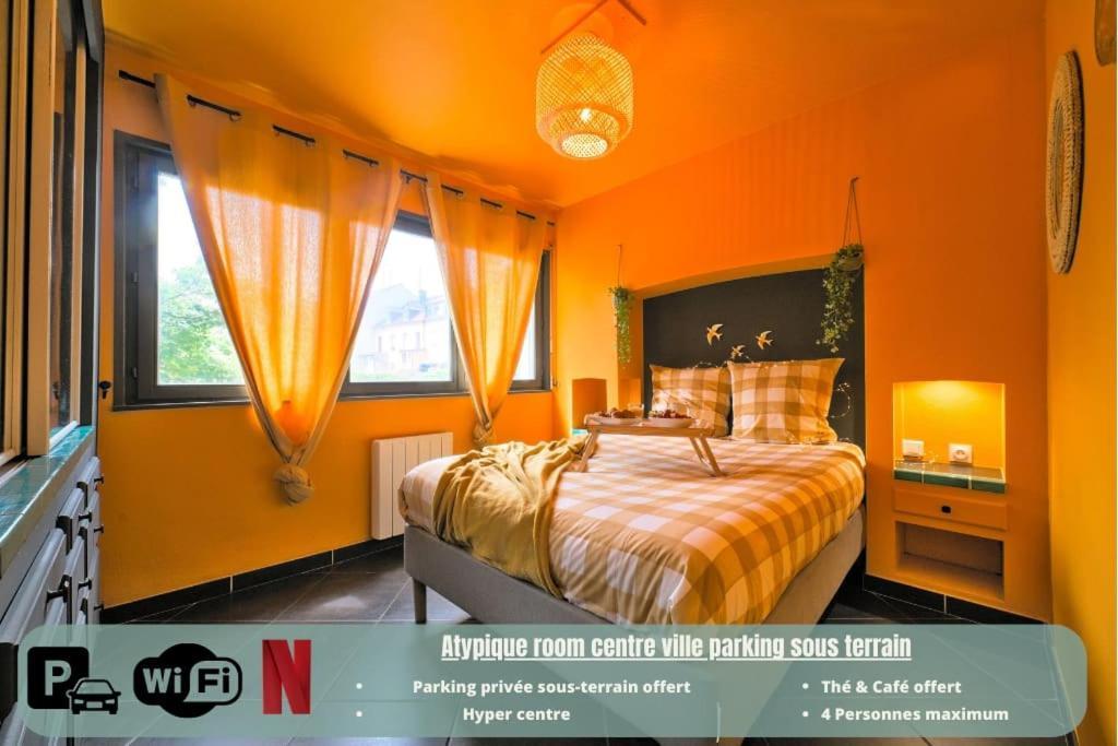 Atypiqueroom Centreville Parking Sous Terrain Free Mulhouse